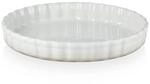 LE CREUSET Tarteform aus Steinzeug, 28 cm, 2.1 Liter, Meringue, 71120287160001