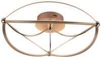 Trio Leuchten LED Deckenleuchte Charivari 621290108, Metall Messing matt, inkl. 42