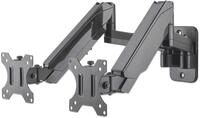 Manhattan 461627 Universal-Wandhalterung mit Gasdruckfeder f&uuml; Zwei Monitore...