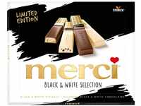 merci Finest Selection Black and White Vielfalt – 1 x 240g – Gefüllte und nicht