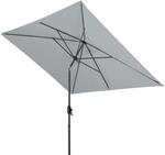 derby Basic Lift NEO 250x200 &ndash; Rechteckiger Sonnenschirm &ndash; H&ouml;henverstellbar &ndash;