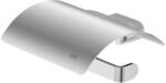 Lenz Papierhalter Aura in Chrom &ndash; Mit Deckel &ndash; Wandmontage inkl. Montagematerial