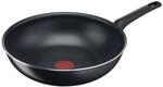 Tefal B55619 Titan 1X SimpleCook Wokpfanne 28 cm - 2100118533 schwarz