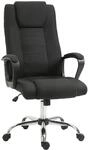 Vinsetto B&uuml;rostuhl Ergonomischer Schreibtischstuhl mit Armlehne, H&ouml;henverstellbarer