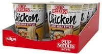 Nissin Cup Noodles &ndash; Chicken, 8er Pack, Soup Style Instant-Nudeln japanischer Art,
