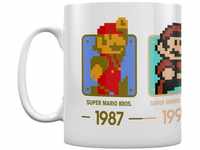 Nintendo Kaffeetassen, Keramik, Mehrfarbig, 11 x 11 x 1.3 cm