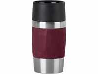 Emsa N21609 Travel Mug Compact Thermo-/Isolierbecher aus Edelstahl | 0,3 Liter | 3h