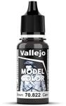 Vallejo Model Color Acrylfarbe Grau (Deutsche Tarnfarbe Schwarzbraun) Matt, 18...