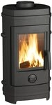 Invicta Holzofen aus Gusseisen Remilly schwarz &ndash; 7 kW &ndash; Heizfl&auml;che 40 bis 85 m&sup2;