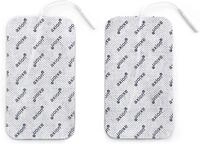 2 gro&szlig;e Elektroden Pads - 12x7 cm f&uuml;r TENS & EMS - Wiederverwendbare
