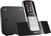 Gigaset SL400 Dect-Schnurlostelefon, extrem flach und klein,metall /schwarz