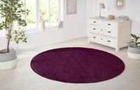 Hanse Home Nasty L&auml;ufer &ndash; Flauschiger Kurzflor Teppich Einfarbig Unifarben f&uuml;r