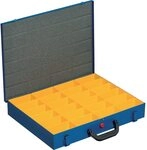 Allit Kleinteilekoffer, Stahlblech, EuroPlus Metall 44/24x63, blau, 24...