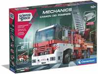 Clementoni - Wissenschaft und Spiel Build - Feuerwehrwagen, Bausteine und