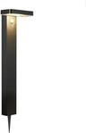 LED Outdoor Standleuchte RICA SQUARE, 5W, 3000K, IP44, schwarz
