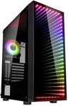 Kolink Void Rift PC Geh&auml;use Midi Tower Case mit ARGB-beleuchteter Front, Glas mit