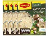 Maggi Für Genießer Champignon Cremesuppe fein und cremig 51g 4er Pack