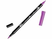 Tombow AB-T685 Fasermaler ABT Dual Brush Pen mit zwei Spitzen, deep magenta
