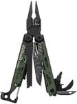 Leatherman Signal Multi-Tool - 19 Werkzeuge f&uuml;r Camping & Survival - Gr&uuml;n