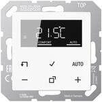 Jung TRDA1790WW Thermostat mit Standard-A-Display, alpinwei&szlig;