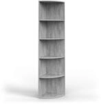 Vicco Eckregal Ecki, Beton, 40 x 180 cm, zur Wandmontage mit DREI offenen