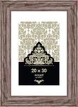 accent by nielsen Bilderrahmen, 20 x 30 cm, Holz, Braun, Fotorahmen zum Auftstellen