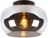 LUCIDE JUDI - Deckenleuchte - &Oslash; 30,5 cm - 1xE27 - Rauchfarbe Grau