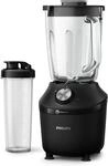 Philips Standmixer und Smoothie Maker &ndash; 600W, 2-Liter-Becher, HomeID-App, 2