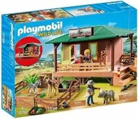PLAYMOBIL Wild Life 70766 Rangerstation mit Tieraufzucht, Ab 4 Jahren