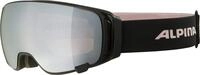 ALPINA DOUBLE JACK MAG Q-LITE Skibrille, black-rose matt, One Size