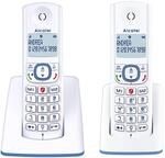ALCATEL F530 Duo &ndash; Schnurloses DECT-Telefon-Set &ndash; Gro&szlig;es beleuchtetes Display