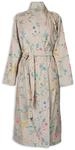 PIP Studio Les Fleurs Bademantel Farbe Khaki Gr&ouml;&szlig;e XXL Morgenmantel Kimono