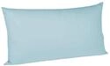 Fleuresse Colours Kissenbezug, Mako Satin, Eisblau, 40 x 80 cm