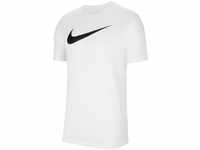 Nike Herren Team Club 20 Tee T Shirt, Weiß / Schwarz, S EU
