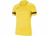 Nike Herren Academy 21 Polohemd, Tour Yellow/Black/Anthracite/Black, S EU