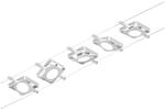 Paulmann Wire Systems Set MacLED 5x4,5W Chrom matt