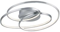 Trio Leuchten LED Deckenleuchte Gale 673916007, Metall Nickel matt, inkl. 38.5 Watt,