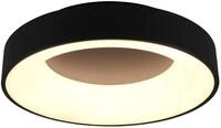 Trio Leuchten LED Deckenleuchte Girona 671210132, Metall Schwarz matt, Acryl,