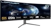LC-POWER LC-M49-DQHD-120-C-Q 49 Zoll (124,46 cm) QLED Curved Gaming Monitor (5120 x