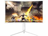 LC-POWER 27 Zoll Curved Gaming Monitor, 240Hz, 1000R, HDR 1000, 99% sRGB, DP,...