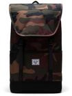 Herschel 11039-04988 RETREAT PRO WOODLAND CAMO/BLACK Unisex - Erwachsene Backpack,