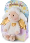 NICI Kuscheltier Schutzengel La La Lammie 30cm mit goldenem Herz & Fl&uuml;geln in
