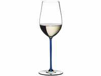 Riedel Fatto A Mano Riesling/Zinfandel Weinglas, Blau