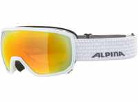 ALPINA SCARABEO Q-LITE - Verspiegelte, Kontrastverstärkende OTG Skibrille Mit 100%