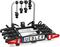 uebler 18140, Uebler i41S Heck-Fahrradtr&auml;ger 4 R&auml;der mit 90&deg; Abklappung faltbar