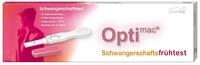 Optimac Schwangerschaftstest, Fr&uuml;htest, Ergebnis 3 Tage vor erwarteter Periode, 20