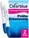 Clearblue Schwangerschaftstest Fr&uuml;he Erkennung, Fr&uuml;htest, Pregnancy Test, 1x