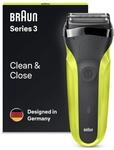Braun Series 3 300S Elektrorasierer mit 3 flexiblen Klingen, wiederaufladbar und
