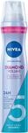 NIVEA Diamond Volume Care Styling Spray, st&auml;rkendes Haarspray mit Panthenol &