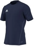 adidas Herren Trikot/Teamtrikot Coref training jersey, Blau (dunkel...